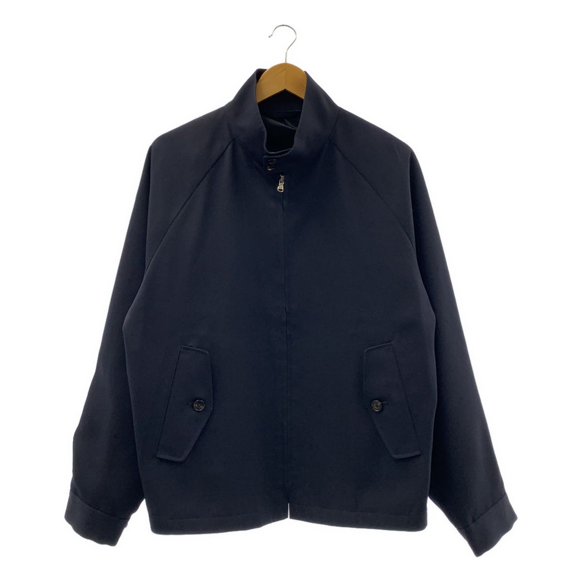 The CLASIK ザ クラシック 2025AW HIGH DENCE WOOL GABARDINE HARRINGTON ウール ハリントンジャケット 46 ネイビー メンズ