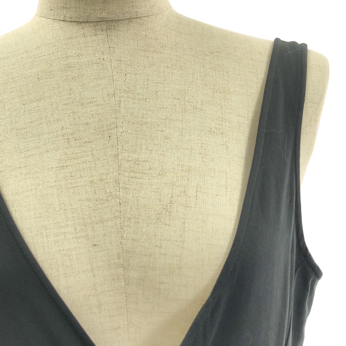 Y s ワイズヨウジヤマモト 2010SS レースアップ ギャザー ボリューム ポケット付き ドレス ワンピース 1 ブラック レディース