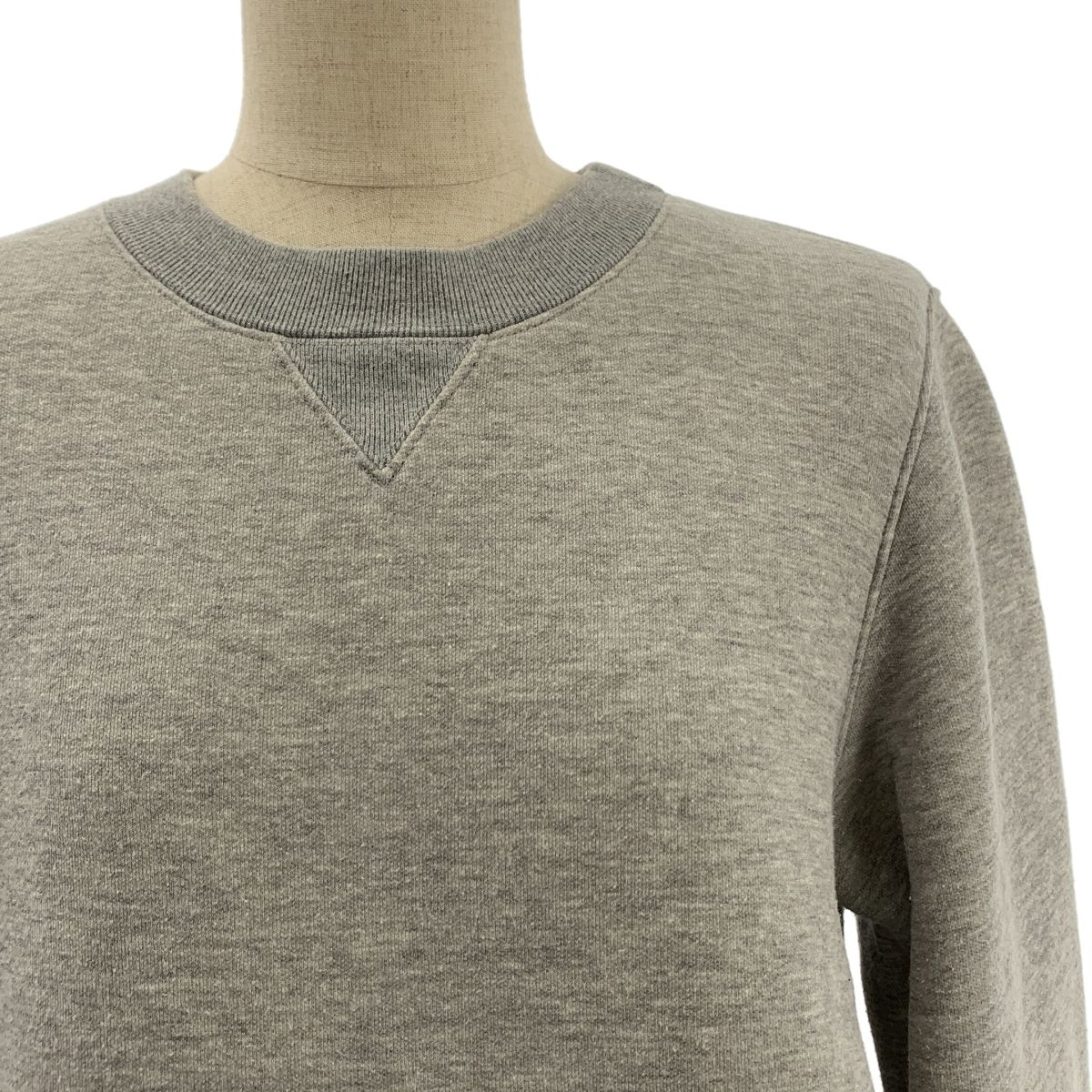 sacai サカイ ナイロン 異素材切替 ドッキング ドローストリング スウェット ワンピース 2 グレー レディース