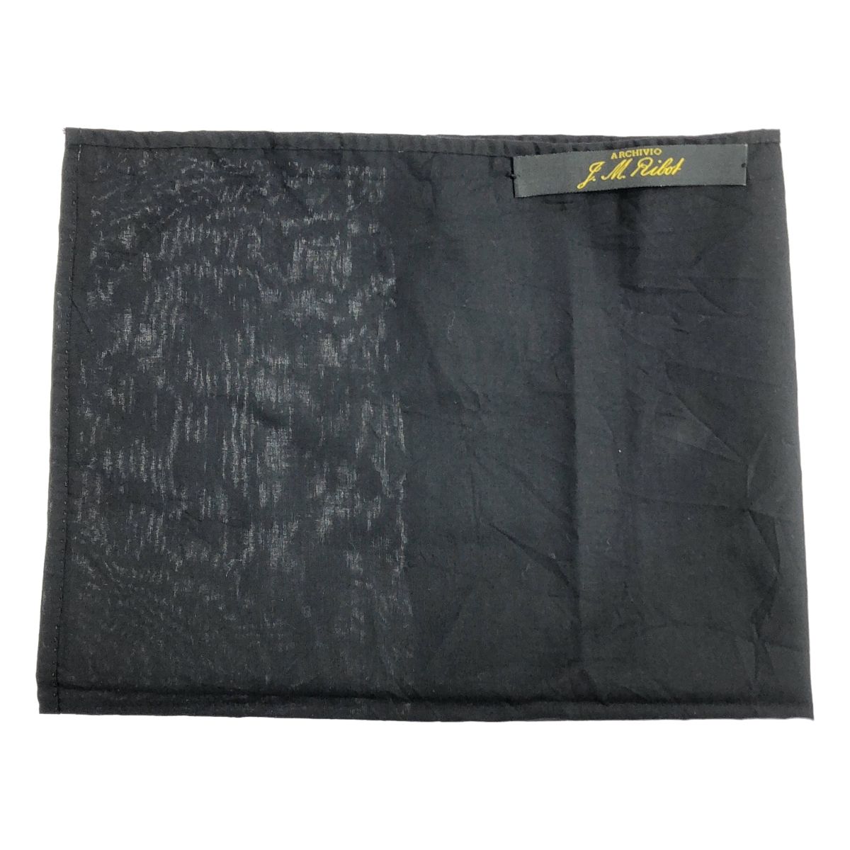 ARCHIVIO J.M.Ribot アルキビオジェイエムリボット SB scarf スカーフ バンダナ ブラック