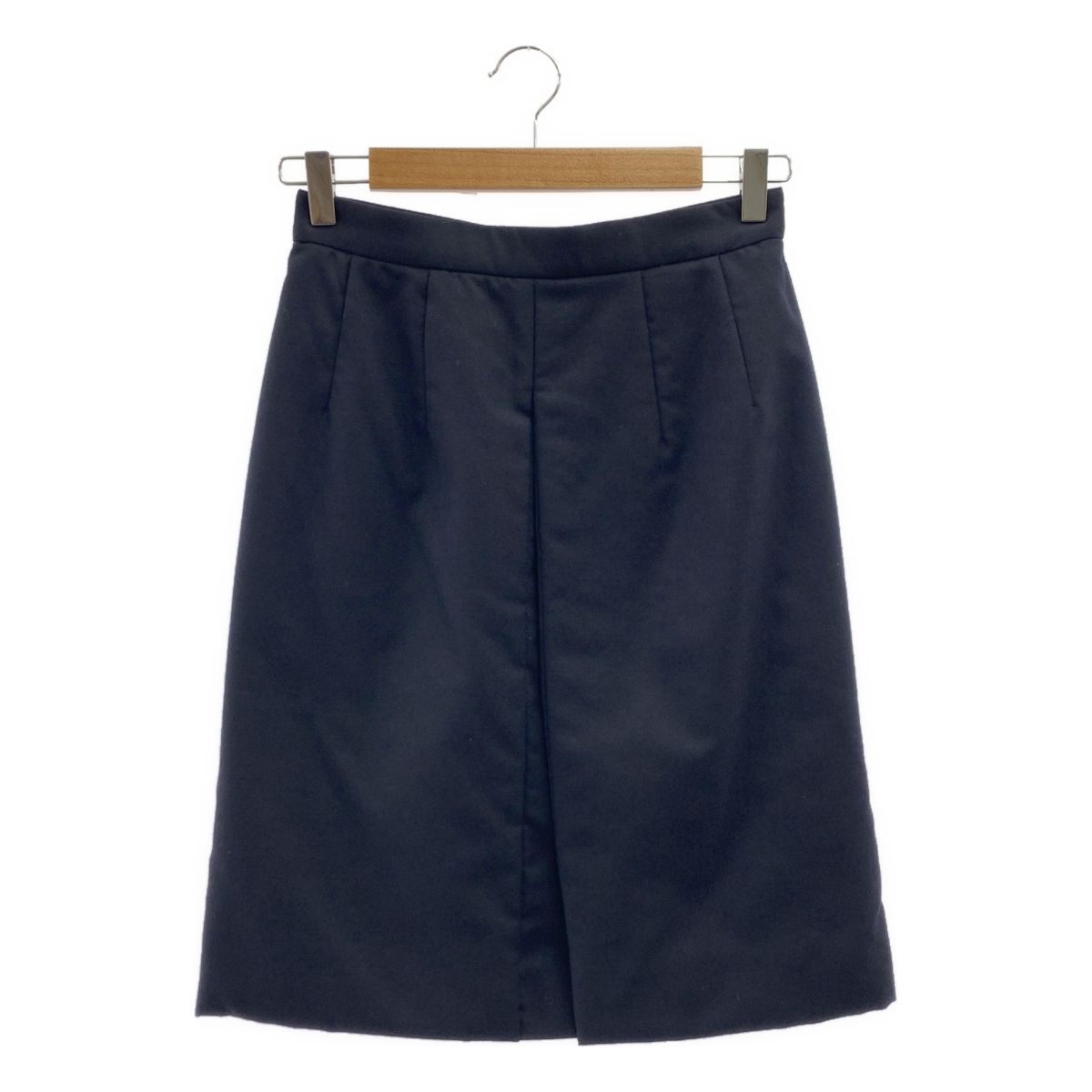 COMME des GARCONS コムデギャルソン 2010AW ウール スカート 総裏地 XS ブラック レディース