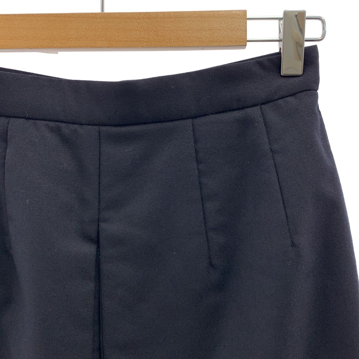 COMME des GARCONS コムデギャルソン 2010AW ウール スカート 総裏地 XS ブラック レディース