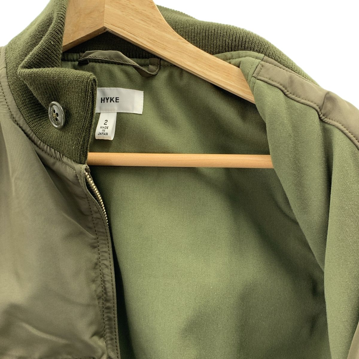 美品】 HYKE / ハイク | WEP G-8 TYPE JACKET ミリタリー フライト