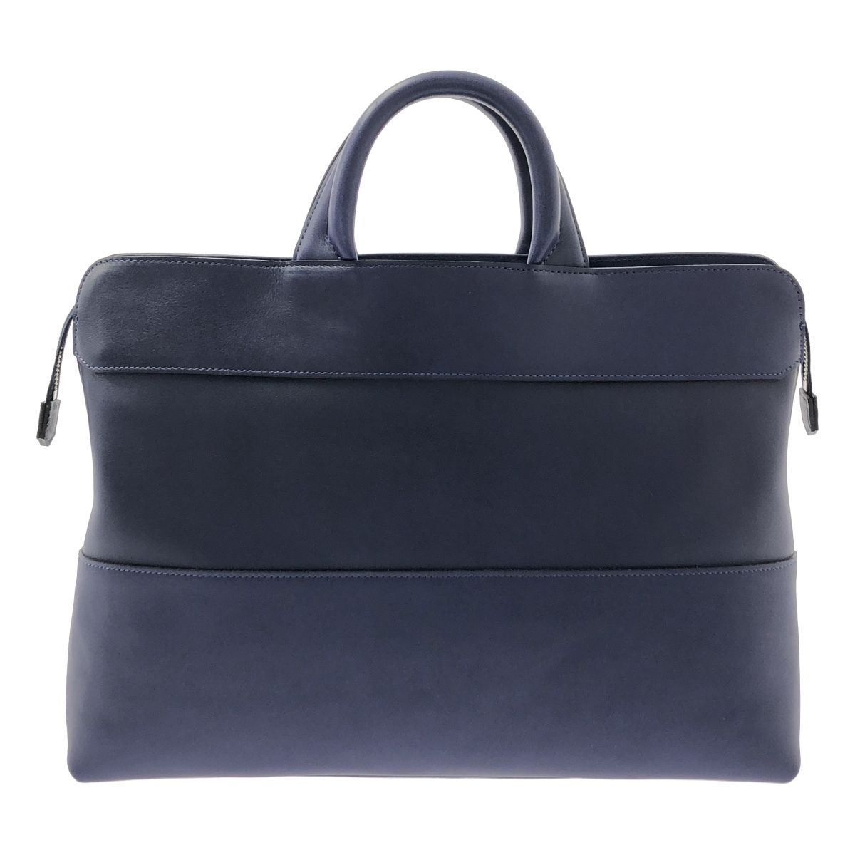 aniary アニアリ レザー ブリーフケース ビジネスバッグ ロイヤルブルー メンズ