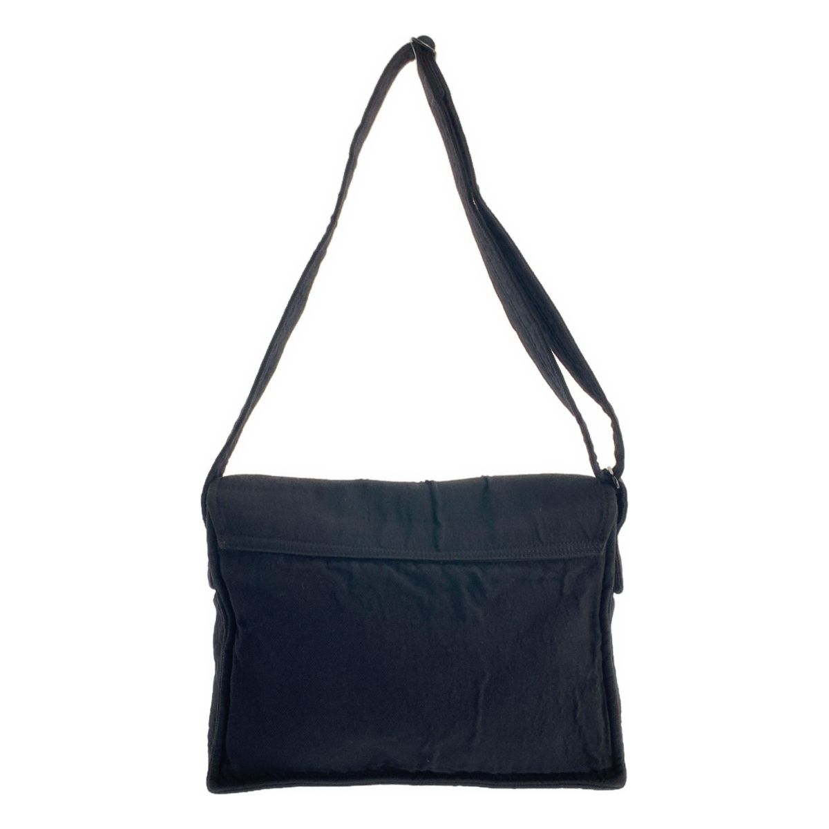 tricot COMME des GARCONS トリココムデギャルソン ウール ツイル メッセンジャーバッグ ブラック メンズ