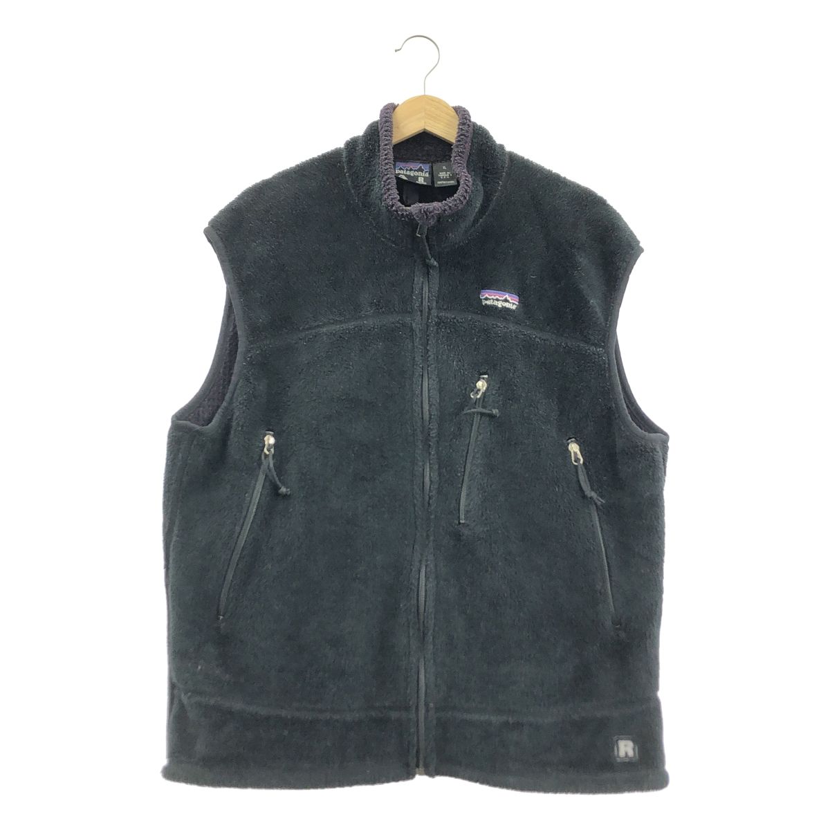 Patagonia パタゴニア R4 フリースベスト XL ブラック メンズ