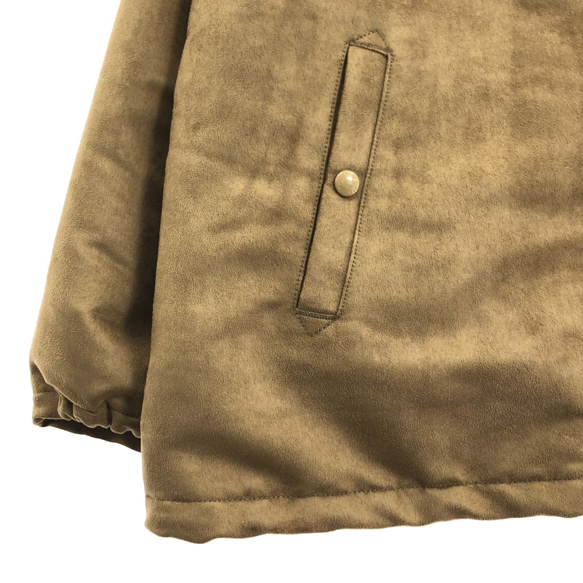 Engineered Garments エンジニアドガーメンツ Wind Breaker オーバー ジャケット フード着脱可 キルティング総裏地 S ダークブラウン メンズ KANDAIZUMI_COM