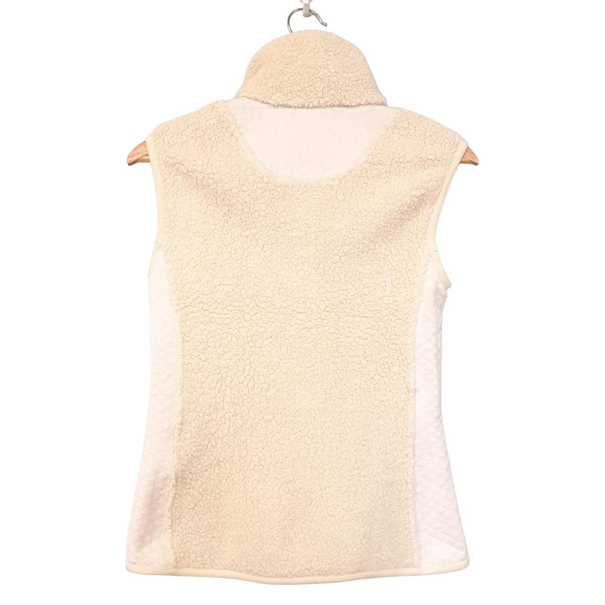 CANADA GOOSE カナダグース ベスト サイズXS TP XS レディース - 6996 L アイボリー ジップアップ