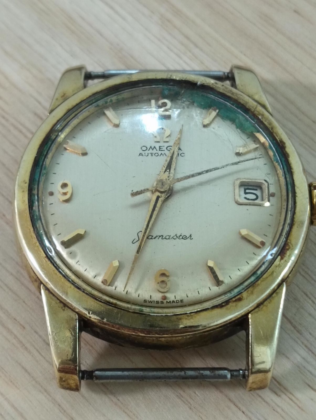 OMEGA オメガ シーマスター 自動巻き ベルトなし