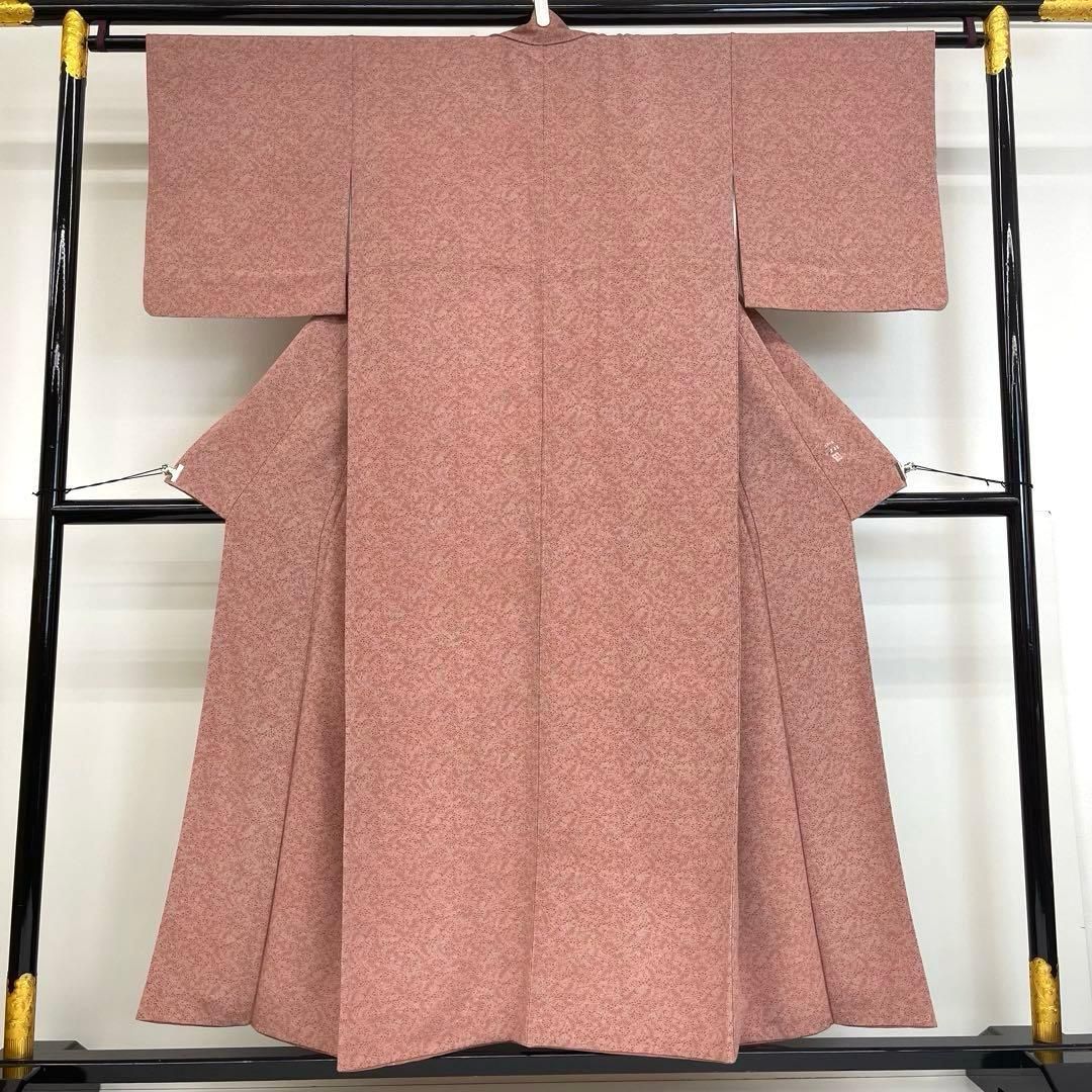 着物と帯 時流 K25777ts 正絹 江戸小紋 人間国宝 小宮康孝 伊達衿付