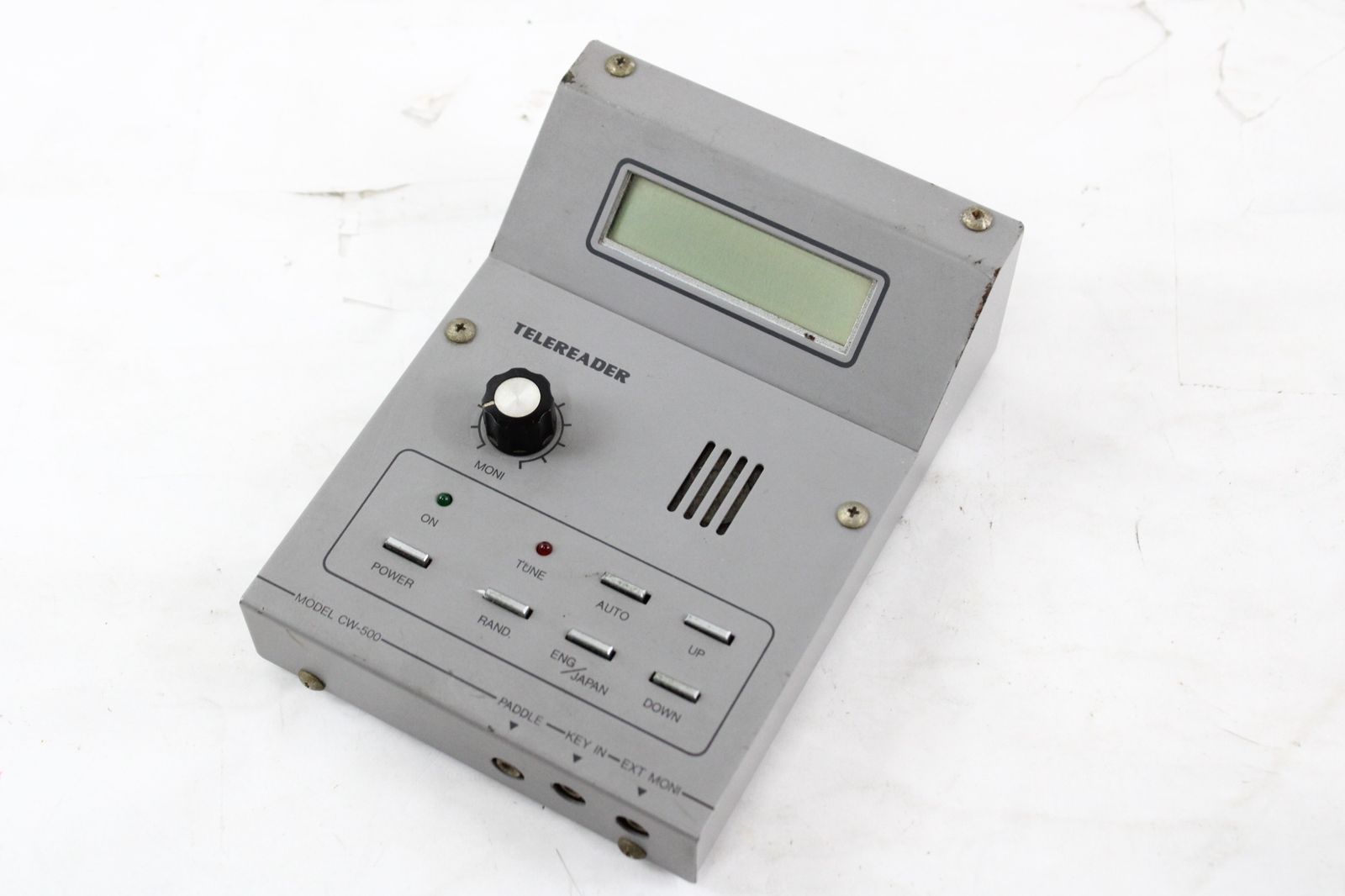 現状品 タスコ電気 テレリーダー CW-500 電信解読器 TELEREADER TASCO アマチュア無線 IT5PAZS0WJKP-D-A00-byebye