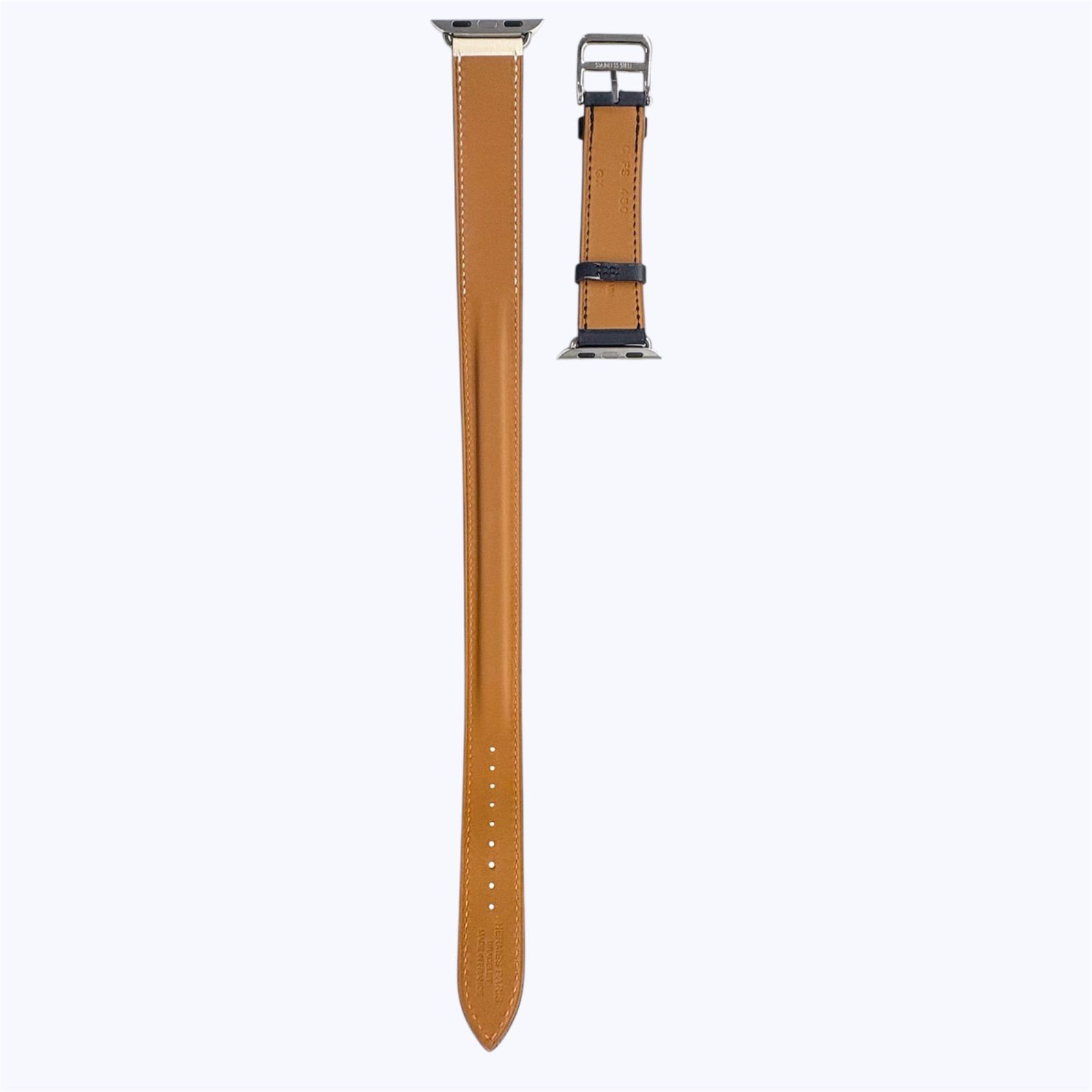 時計バンド HERMES エルメス アップルウォッチ40mm ドゥブルトゥール