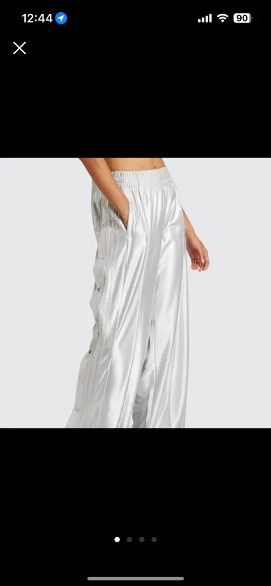 アディダス アディブレイク トラックパンツ シルバー