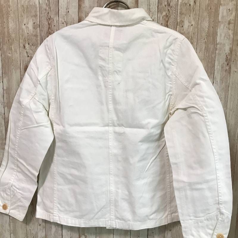 タ KATO AAA DOLMEN ワークジャケット フランス製 ホワイト 2 訳アリ