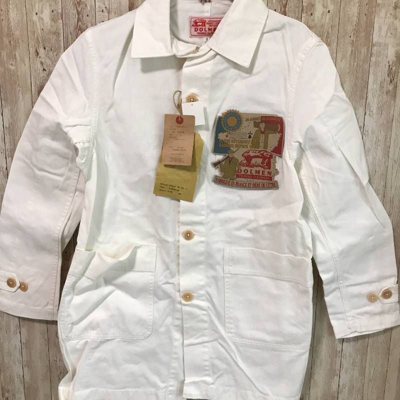 タ KATO AAA DOLMEN ワークジャケット フランス製 ホワイト 2
