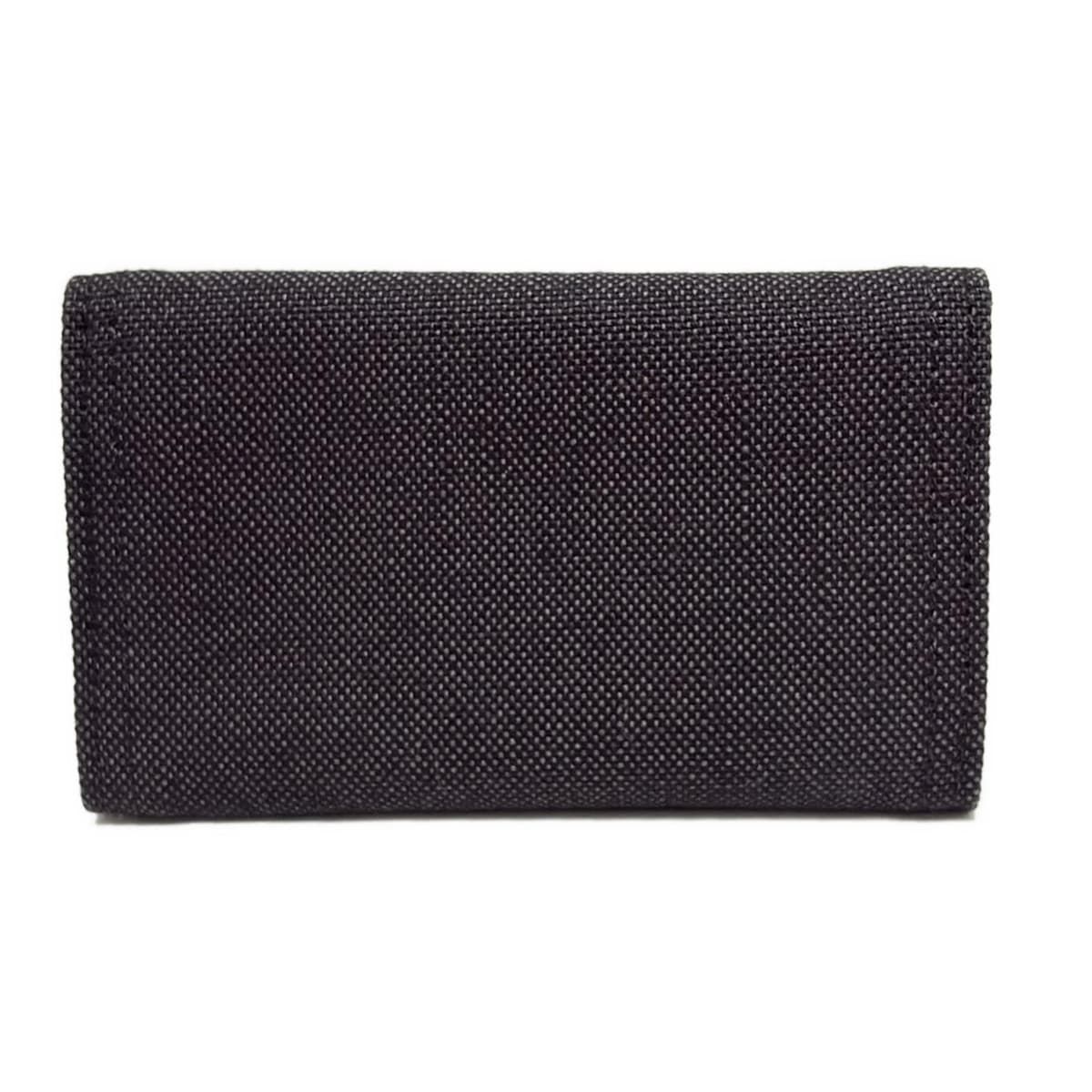 PORTER 吉田 ポーター キーケース - 黒×ダークグレー 6連フック