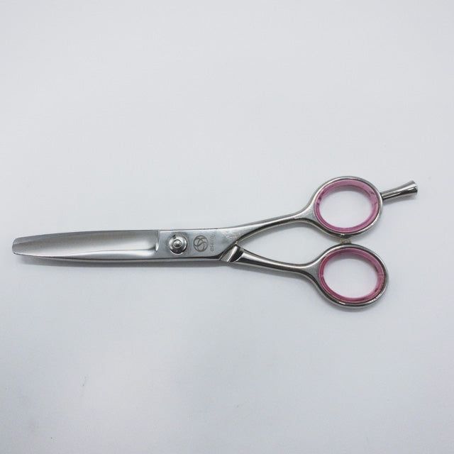 アルファシザーas-co NCWカーブ スライド ドライカット シザー メガネ 理容 美容ハサミ 美容師 理容師 右利き 5.5インチ sc 1038