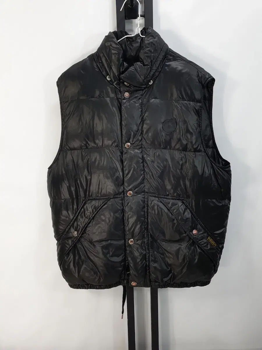 ポロ ラルフローレン ダウン ベスト ロゴパッチ ダウン パファー ベスト ブラック xl