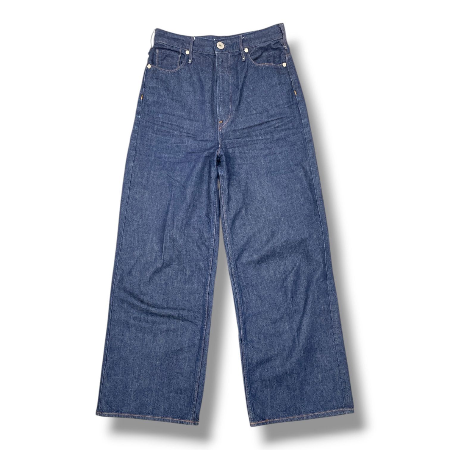 upper hights アッパーハイツ THE SISTER BLUE RINSE ワイドデニム ジーンズ パンツ 188204802BRN 青 インディゴ ブルー 24サイズ レディース 通年 ゴーゴー古着マルイ北千住店 19 No.1139 DECORATOM_COM_BR