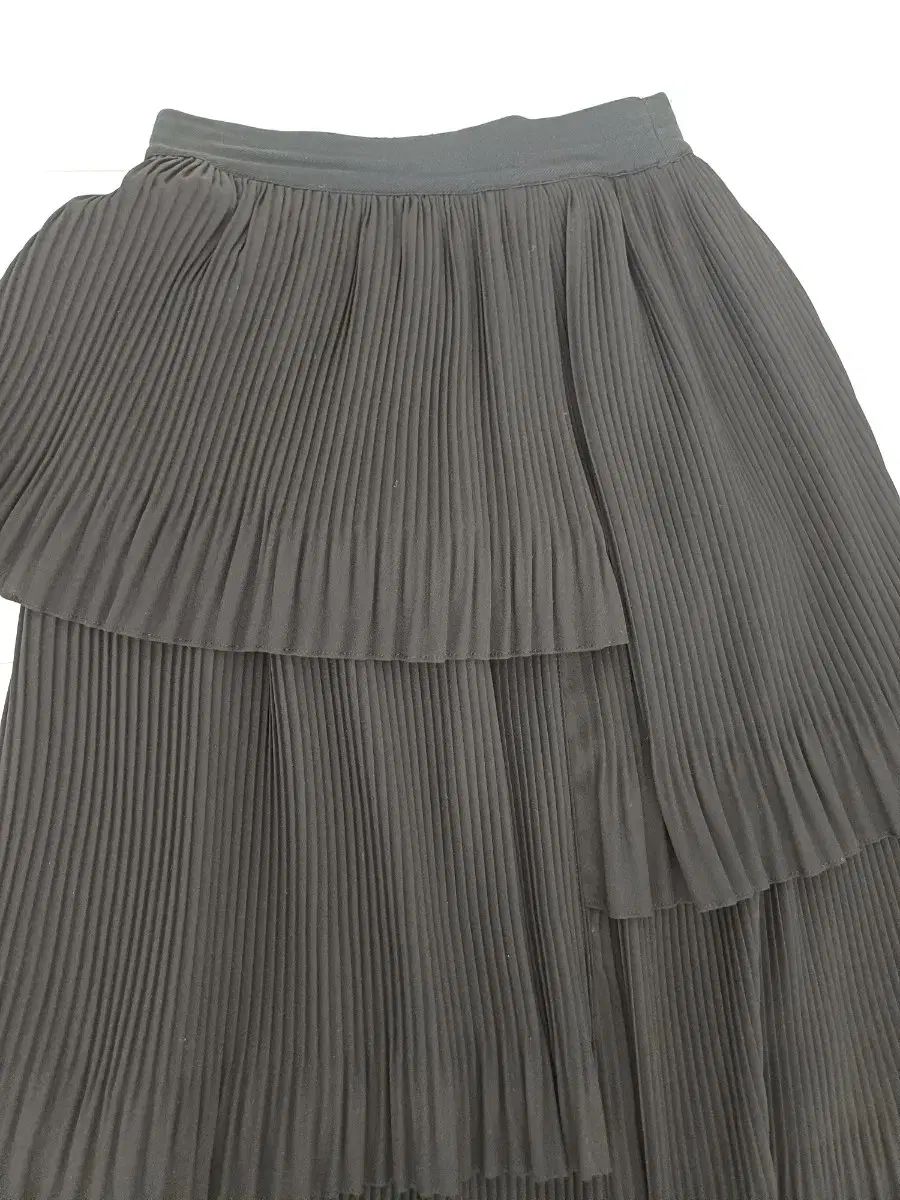 マージュ プリーツ ティアード スカート 1サイズ