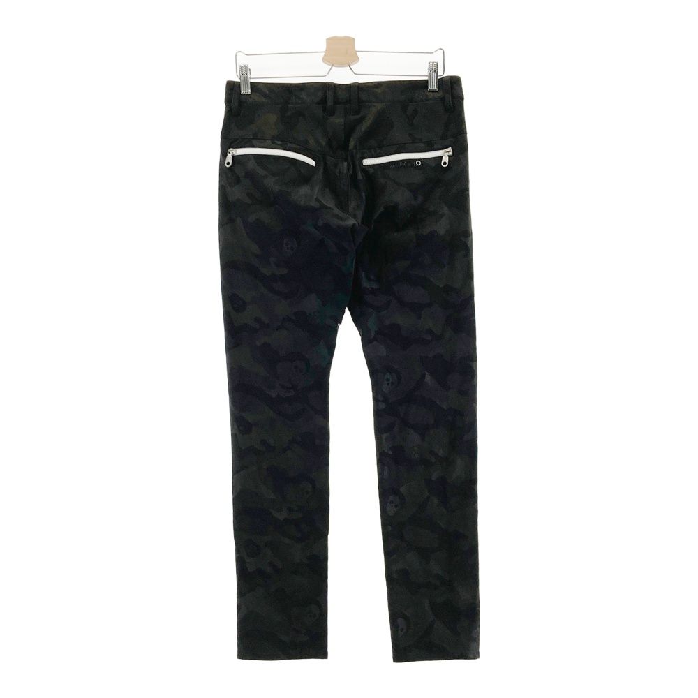 サイズ L MARK-LONA マークアンドロナ ストレッチパンツ カモフラ柄 ブラック系 240101550278 ゴルフウェア メンズ ストスト