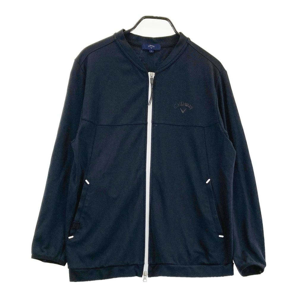 サイズ L CALLAWAY キャロウェイ ジップジャケット ブラック系 240101550439 ゴルフウェア メンズ ストスト