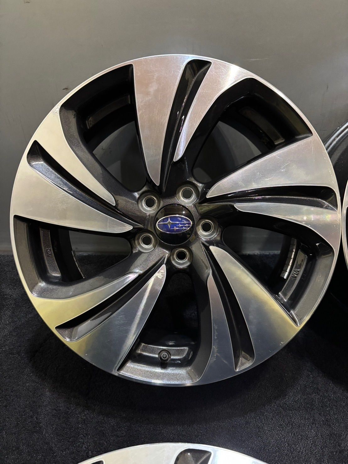 スバル XV 17インチ 7 J 55 100 5 H アルミホイール 4本 フォレスター インプレッサ 2 K 514