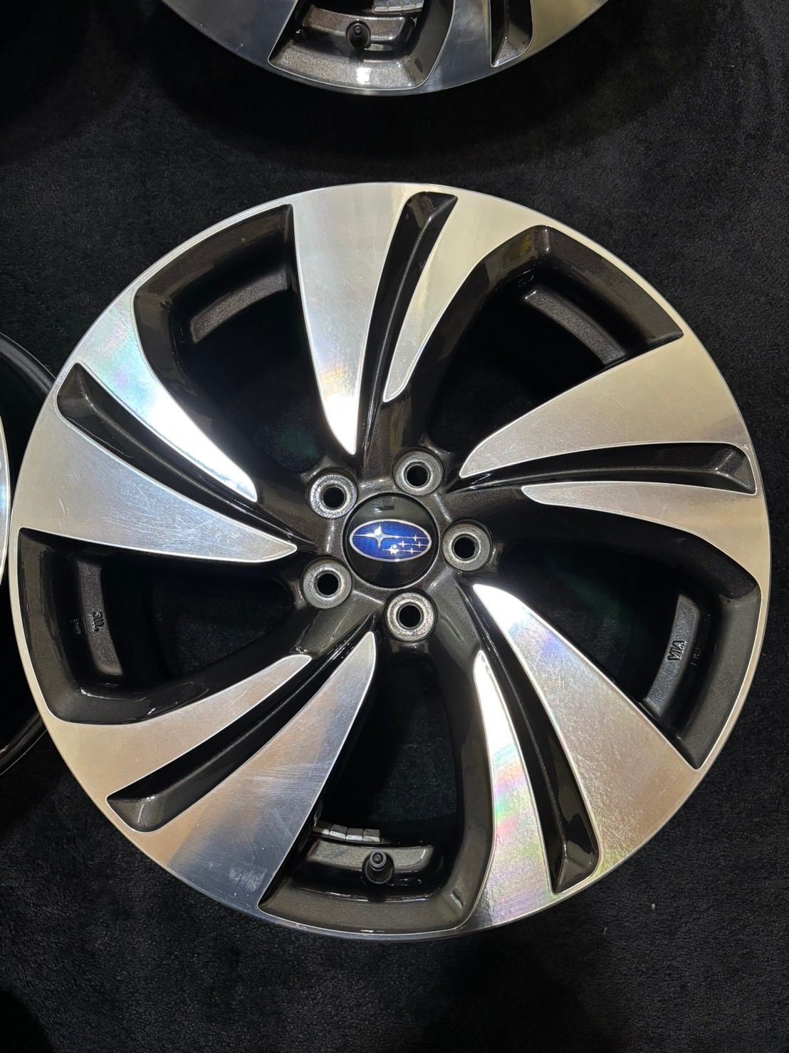  スバル XV 17インチ 7 J 55 100 5 H アルミホイール 4本 フォレスター インプレッサ 2 K 514 17インチ ホイール