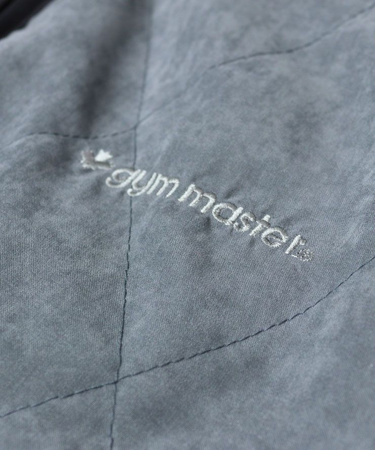 gym master ジムマスター キルト×ボア リバーシブルフードジャケット ベージュ クレイジー m l xl G621751 メンズ レディース 秋冬 KANDAIZUMI_COM