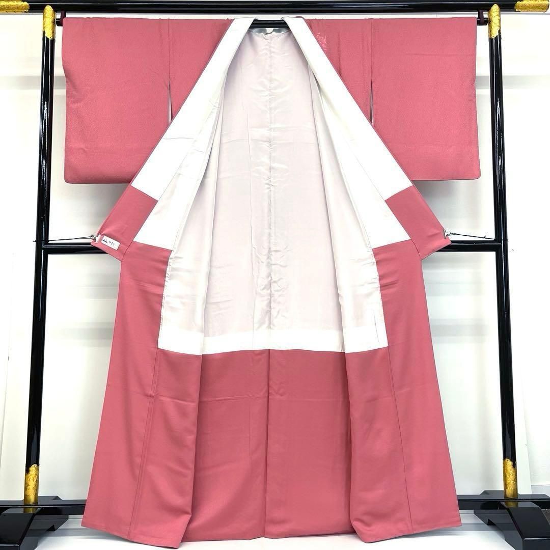 正絹色無地付下げ柄