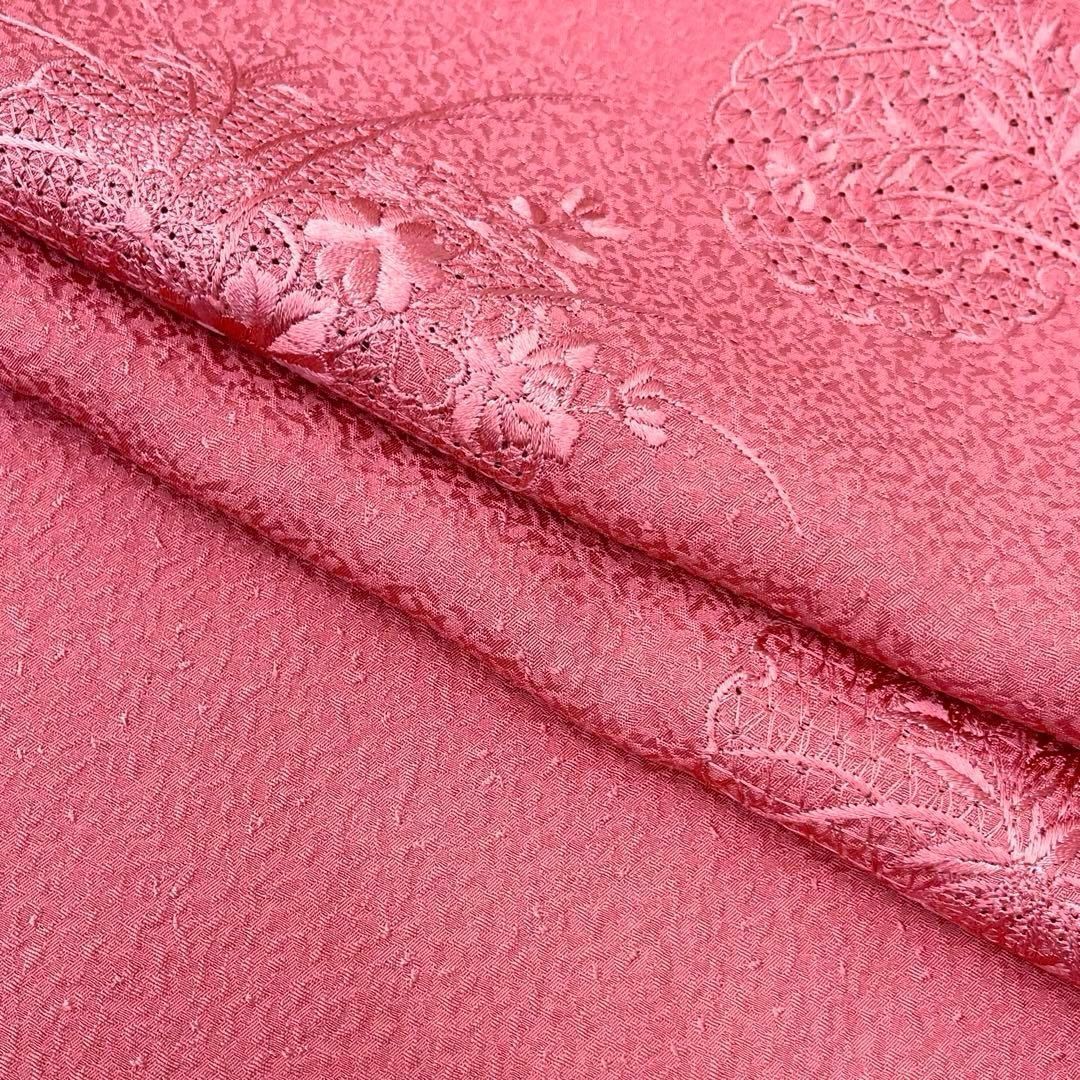 正絹色無地付下げ柄