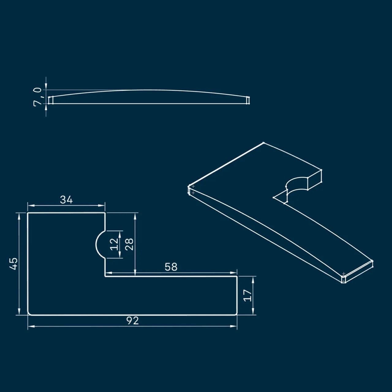 な木製フィンガーランプ プレシジョンベース