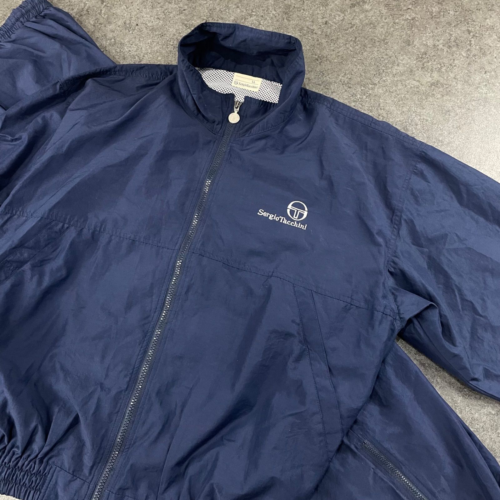 SERGIO TACCHINI トラックジャケット ネイビー Y2K L