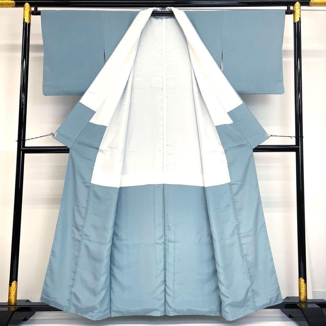 満足保障、安心と信頼。 着物と帯 時流 I25759ts 正絹 色無地 うこん染 落款 一つ紋 欠品