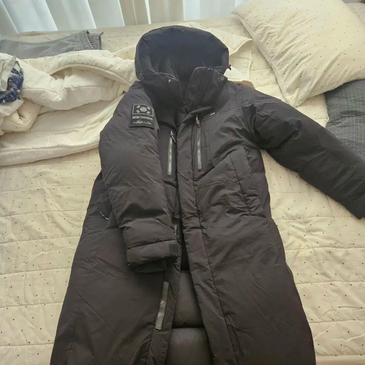 K2독도코볼트ロングダウンジャケット