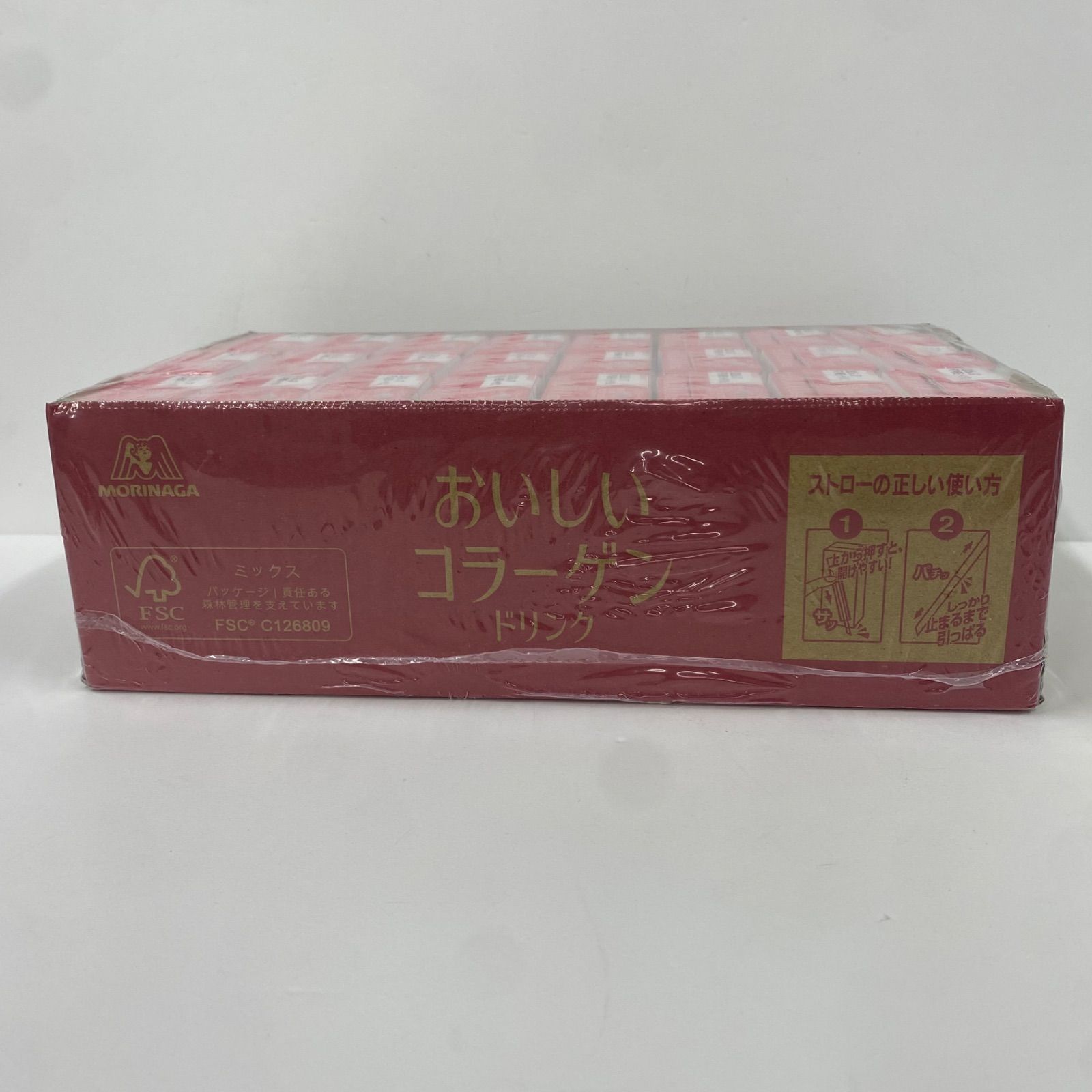 おいしいコラーゲンドリンク＜ピーチ味＞ | 森永おいしいコラーゲンドリンク125ml× 森永おいしいコラーゲンドリンク　　ピーチ味30本