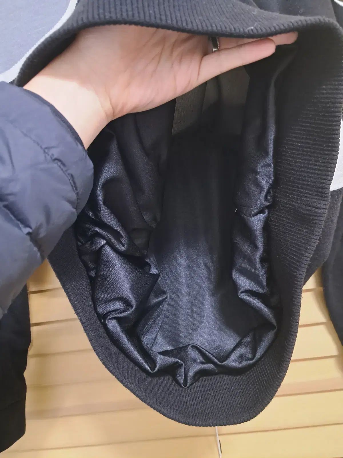 防風モックネック ハイネック