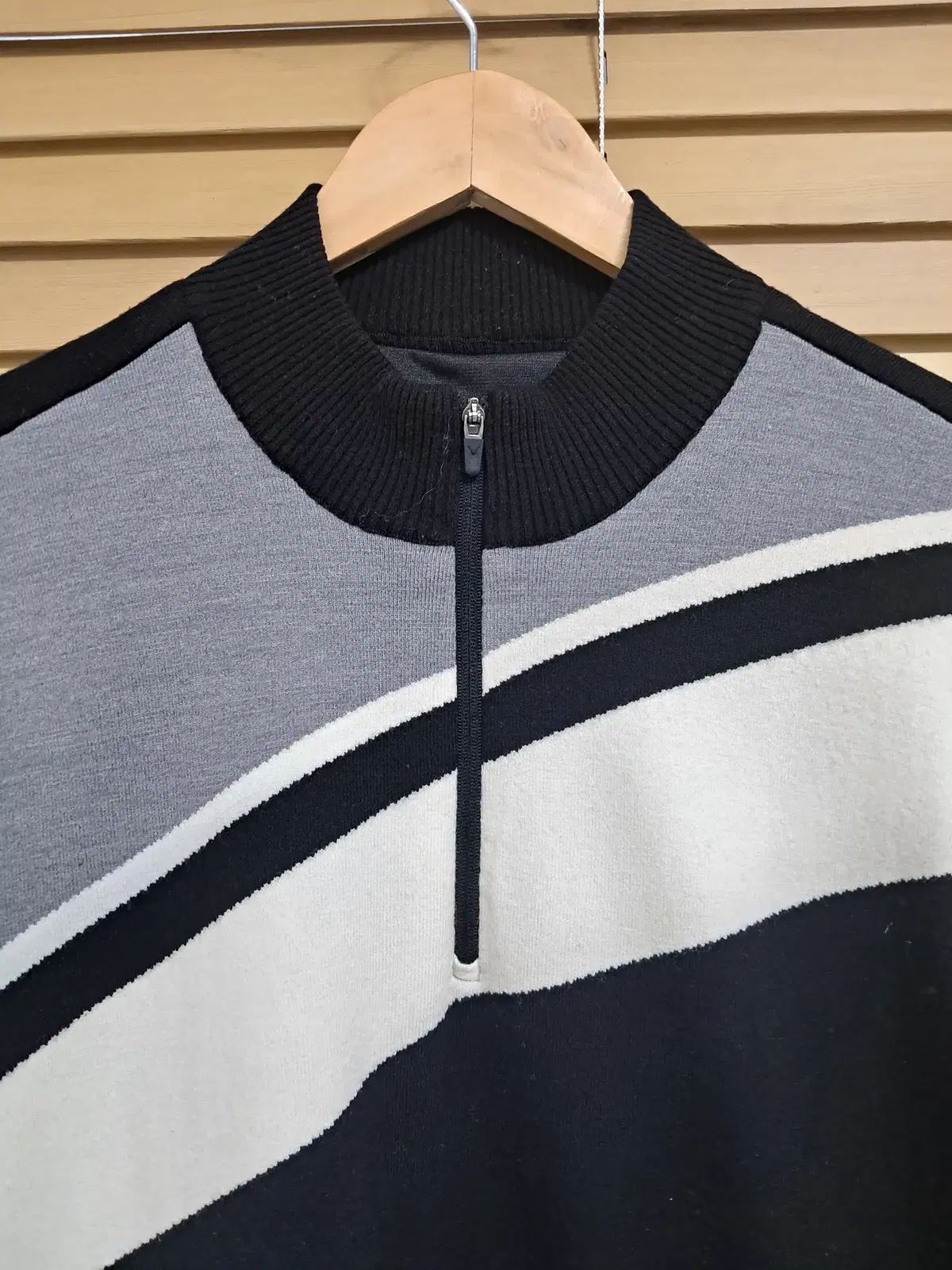 キャロウェイゴルフ メンズ 防風モックネック ハイネック ニット 105サイズ