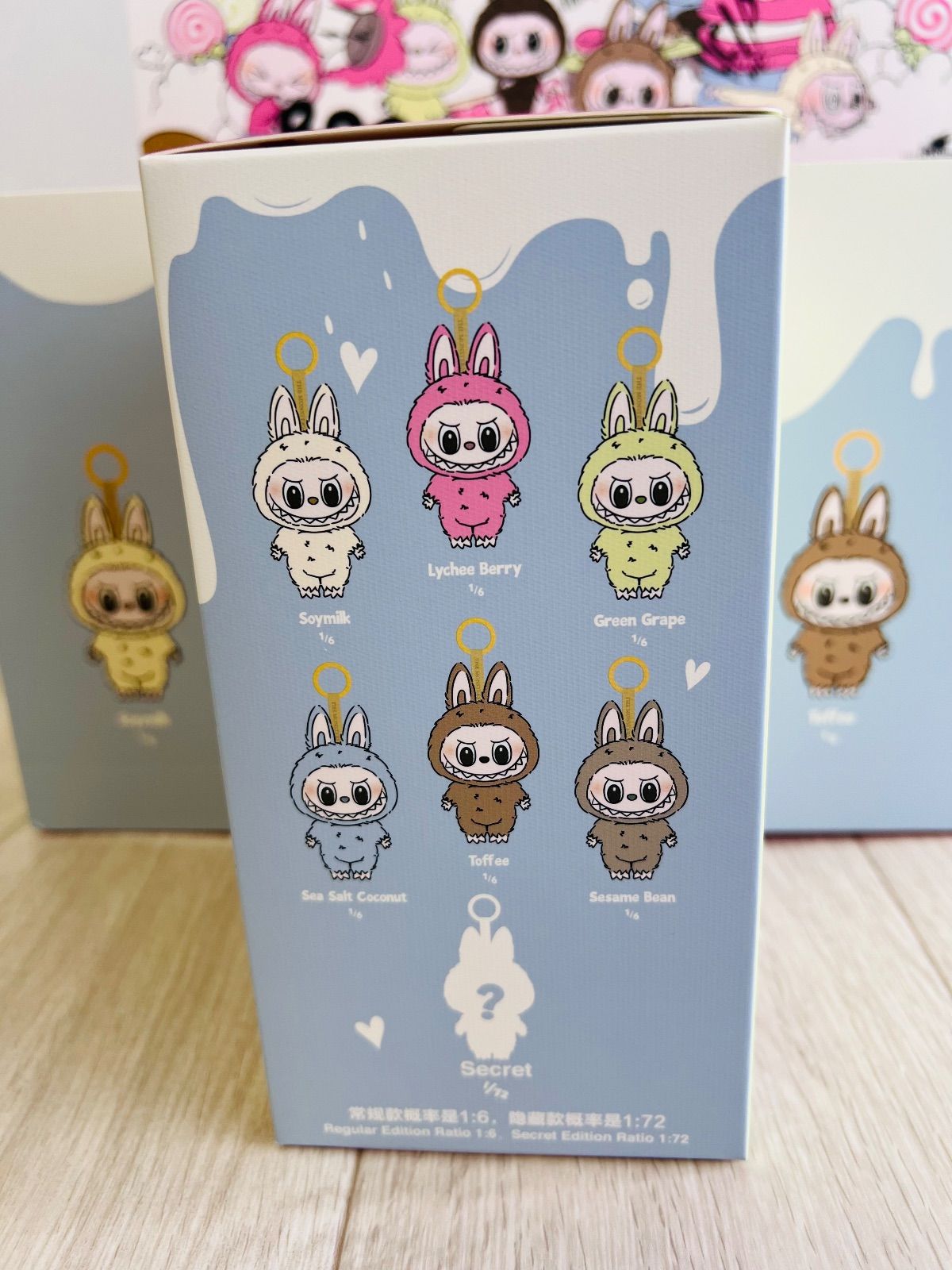 ⭐️【正規品・新品未開封】ラブブ ポップマート Big Into Energy 3個