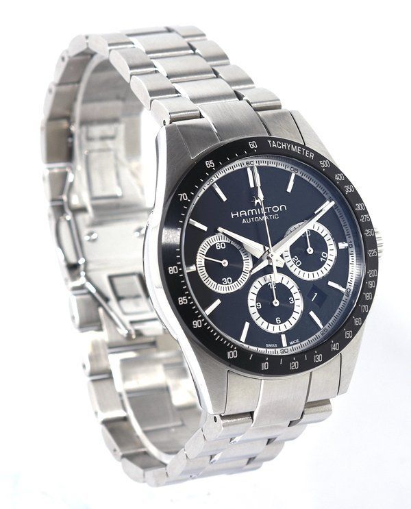 箱 ギャラ付 ハミルトン ジャズマスター H 366060 Performer Auto Chrono 自動巻き メンズ