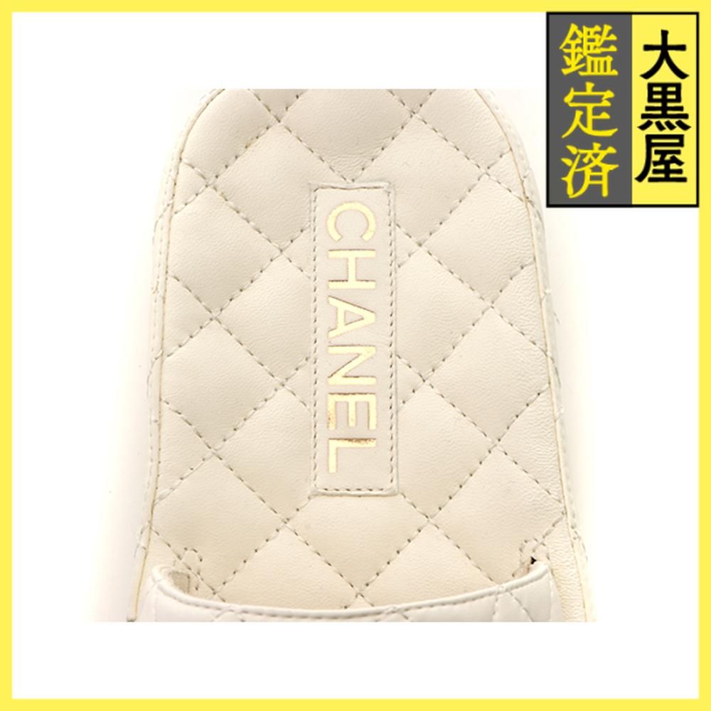 シャネル マトラッセサンダル