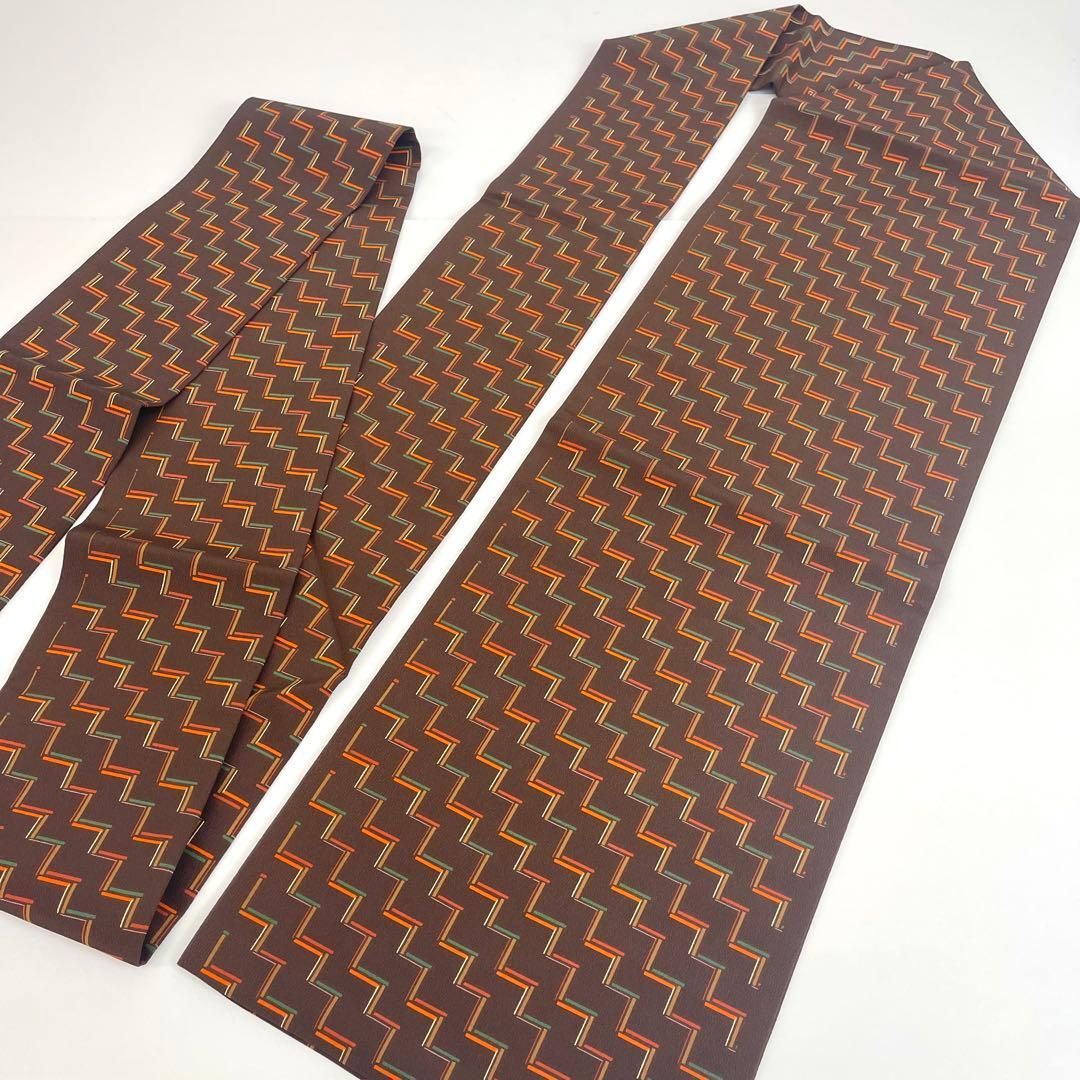 着物と帯 時流 N25749s 正絹 九寸名古屋帯 染め帯 全通 長尺