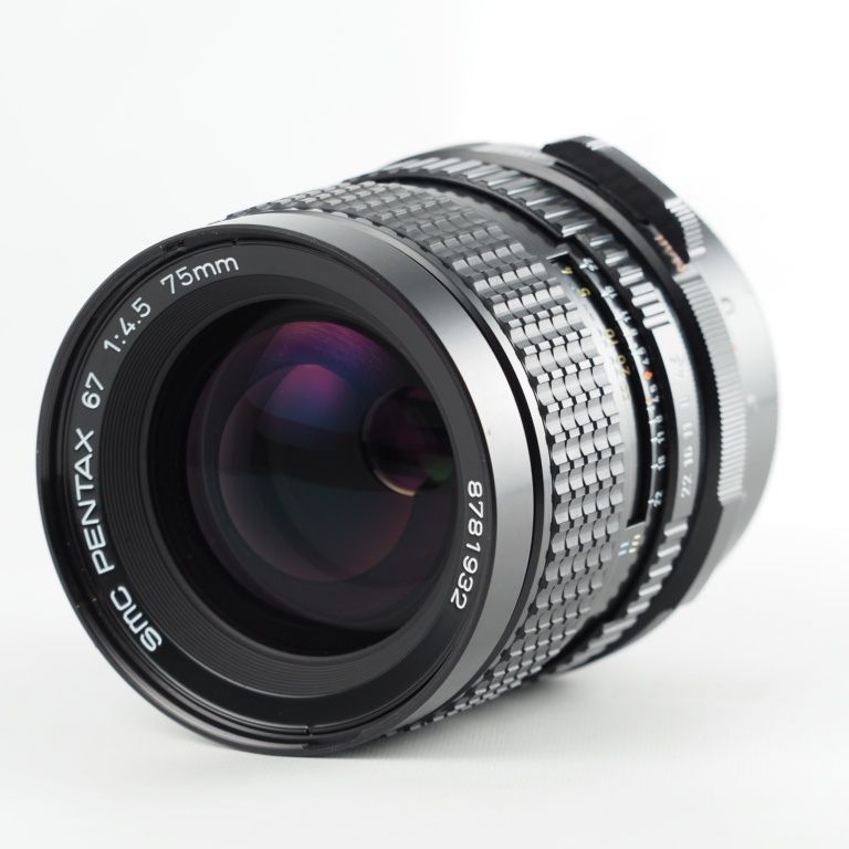 ペンタックス PENTAX SMC 67 75mm f 4.5 中判カメラ用 交換レンズ NOITHATQUANGTHANH_NET