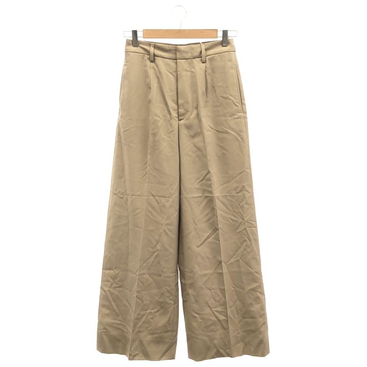 MUSE Deuxieme Classe 24030520401010 GABARDINE WIDE パンツ レディース ベージュ 34