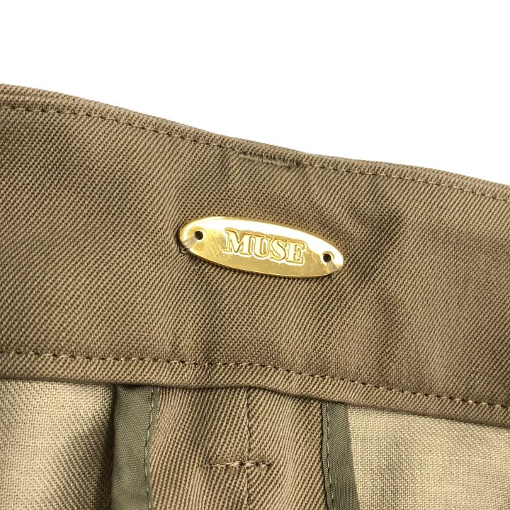 MUSE Deuxieme Classe 24030520401010 GABARDINE WIDE パンツ レディース ベージュ 34 DECORATOM_COM_BR