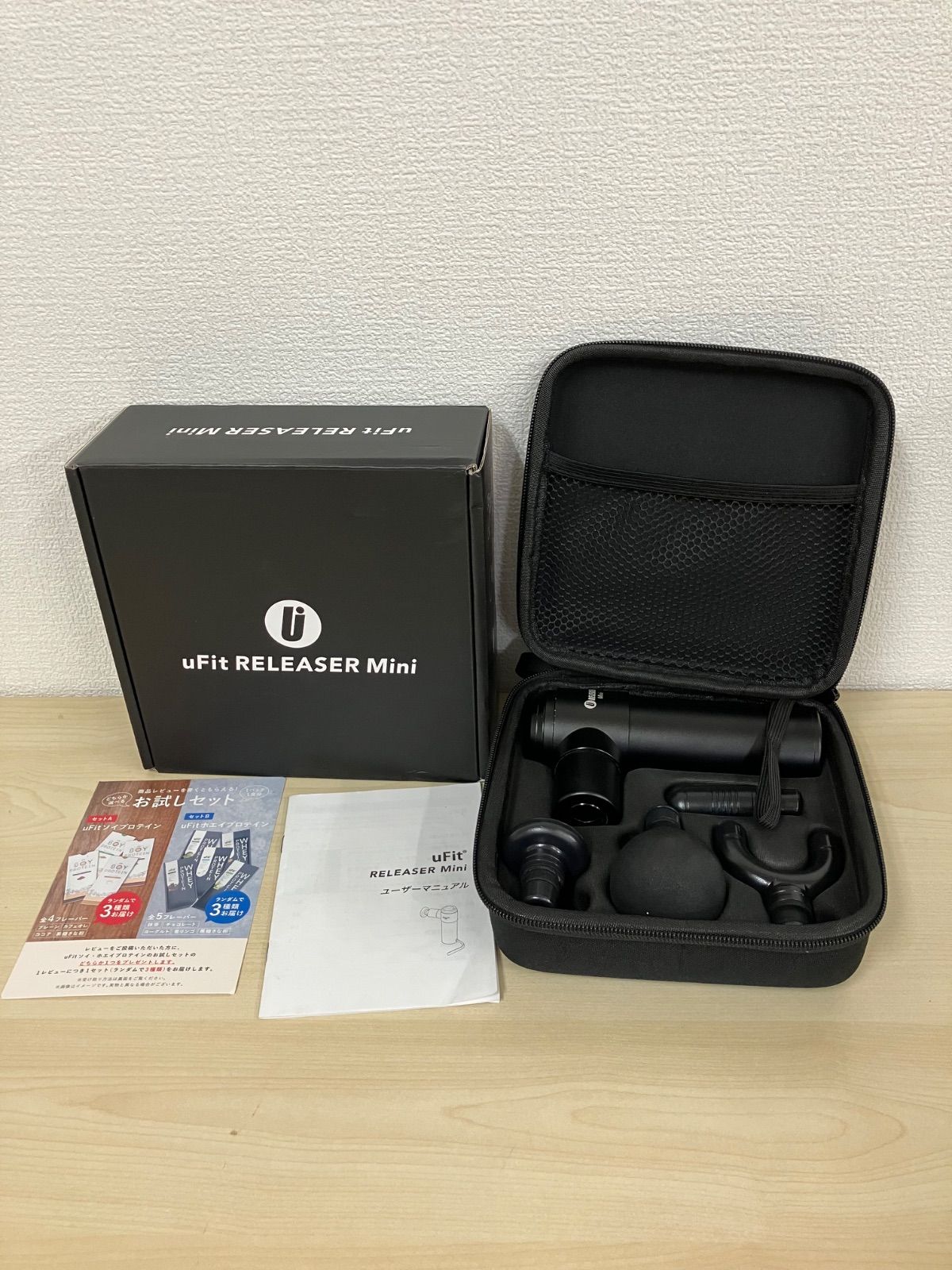 P/uFit RELEASER Mini マッサージガン RELEASER Mini uFit プロダクト 