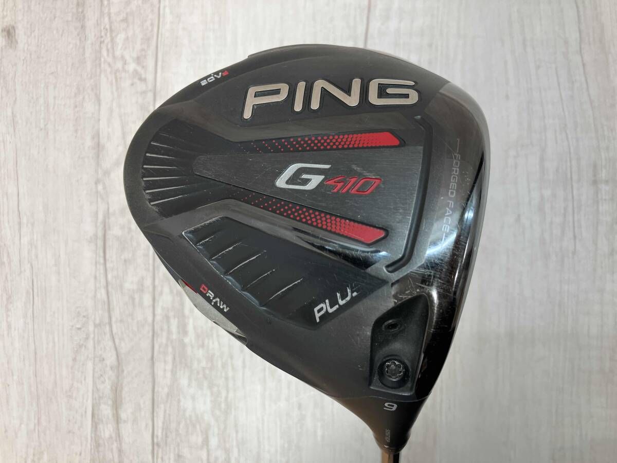 PING G410 PLUS ドライバー ピン FLEX S ロフト角 9° 男性右利き用 ゴルフクラブ