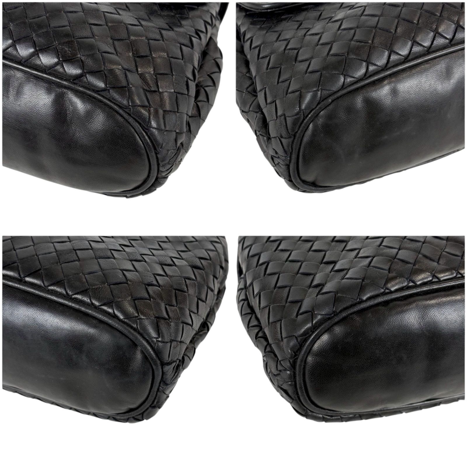 黒 イントレチャートレザー