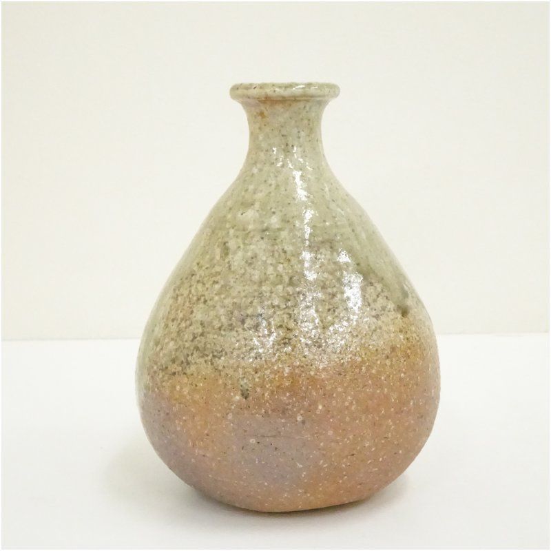 伊賀焼 三田窯 谷本景造 花入（共箱） 花入れ 茶道 茶道具 花瓶 花器
