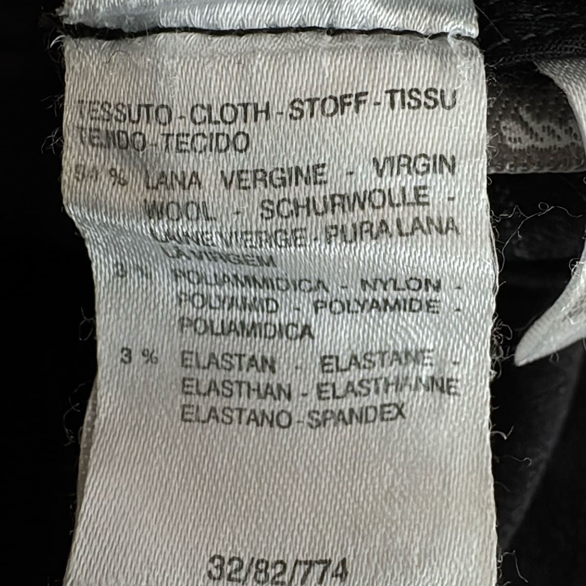 Max Mara マックスマーラ パンツ サイズI38 レディース - グレー×白 フルレングス ストライプ DECORATOM_COM_BR